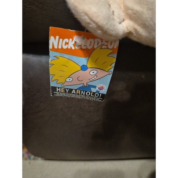 Hey Arnold 11" Plush Arnold 2001 Nanco NEW w TAG - Picture 3 of 3
